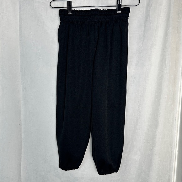 3/$20💥 Augusta Sportswear Kids Black Baseball Pants w/ Cuffed Ankles - Picture 7 of 13
